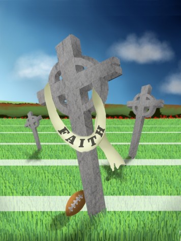 Young athletes incorporate faith into sports