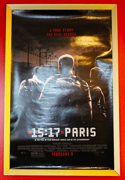 AMC Randhurst presents poster for The 15:17 to Paris.