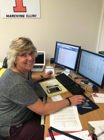 Mrs. Bremner works hard to bring more students into the school.