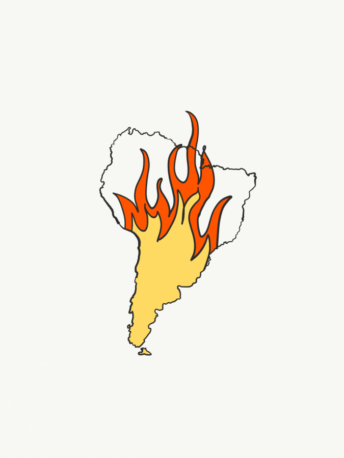 Infernos blaze on in the Amazon