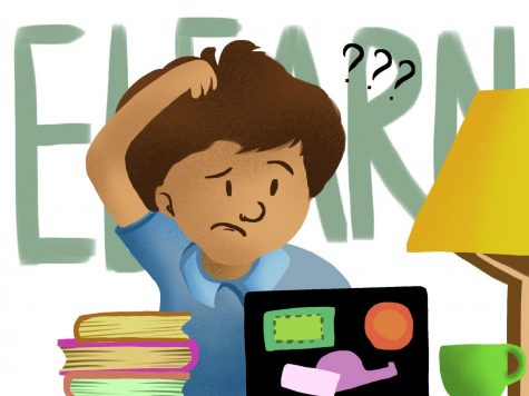 As Schools Turn to E-Learning, Students Struggle