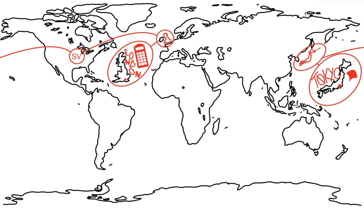 World map Owen Gottfred
